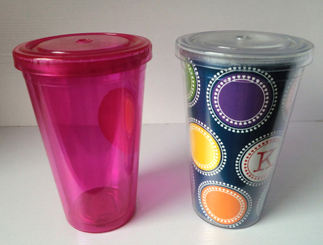 plastic travel mug-YH-4005