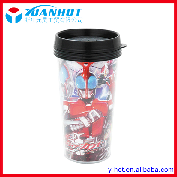 plastic travel mug-YH-4009