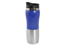 Stainless steel travel mug-YH-1009blue