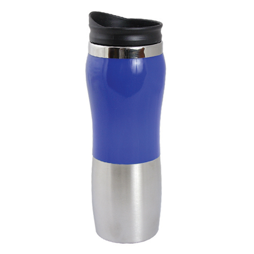 YH-1009blue-Stainless steel travel mug